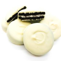 White Chocolate Dipped Oreo Cookie